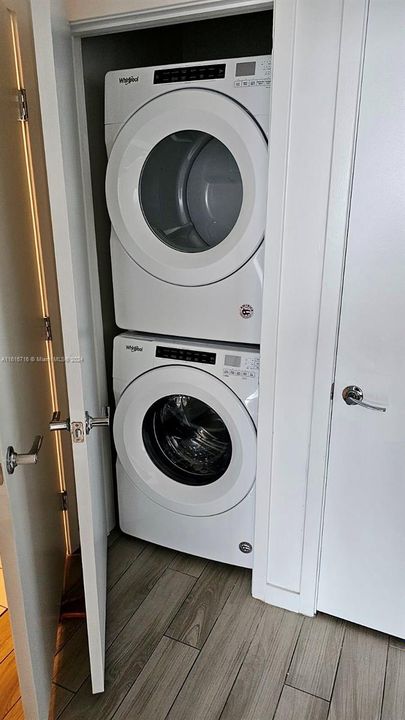 Washer and Dryer in the unit!