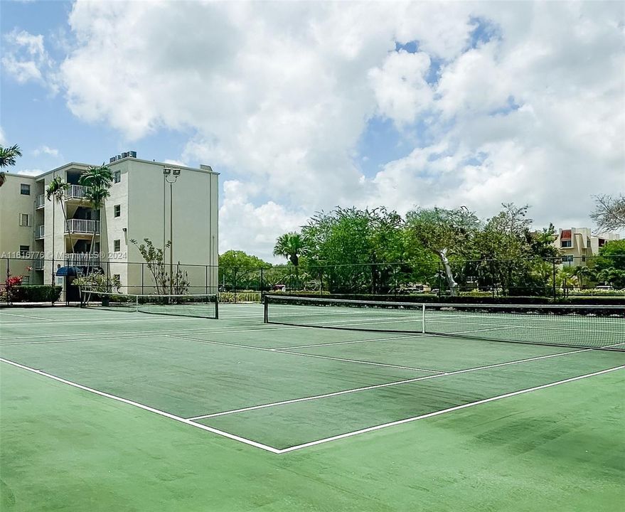 Tennis courts