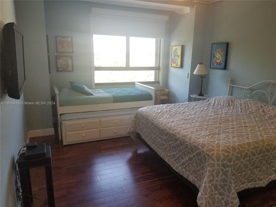 3rd Bedroom with King size bed and trundle bed