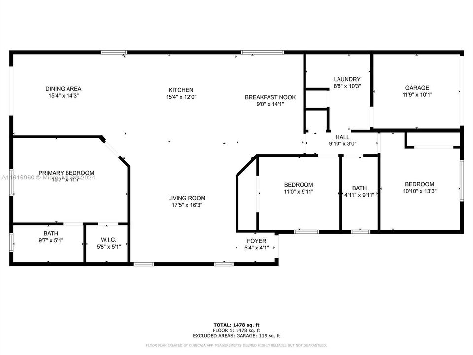 En Venta: $630,000 (3 camas, 2 baños, 1509 Pies cuadrados)