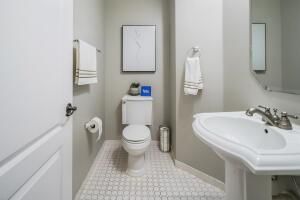 Half bath on main living floor