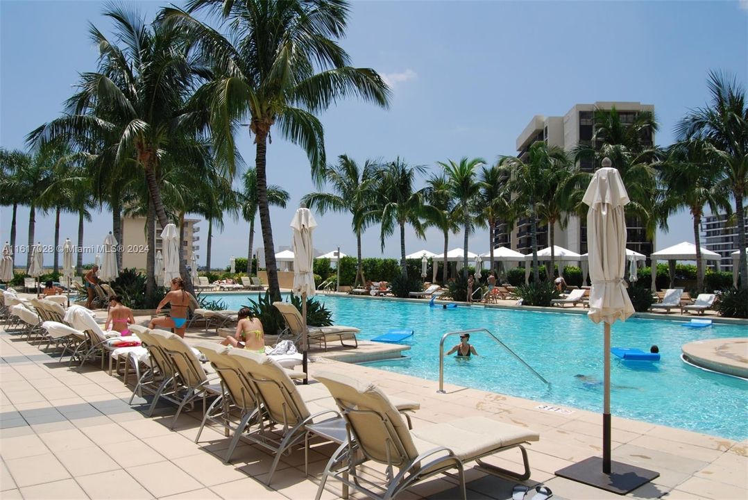 Hotel pool for Hotel Guests and Condo Residents