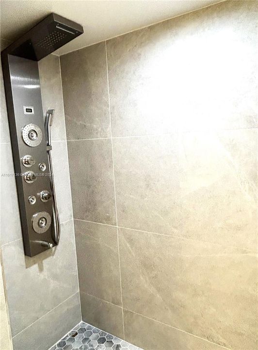 Custom Shower Fixture with Steam