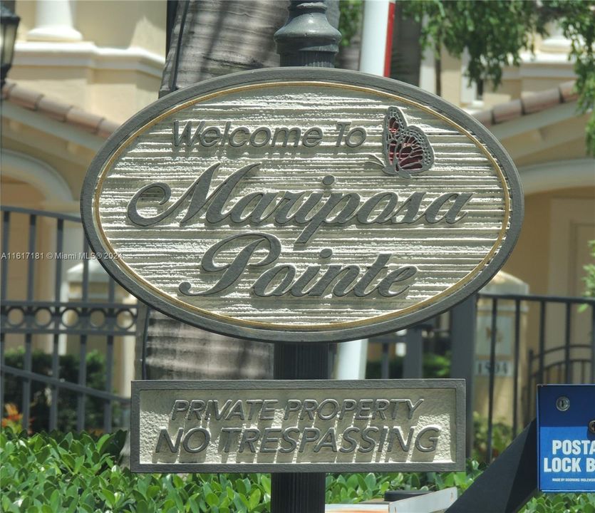 Welcome to Mariposa Pointe