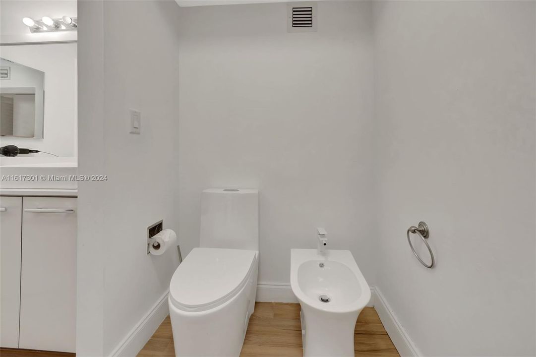 Master Bathroom - New Toilet and Bidet