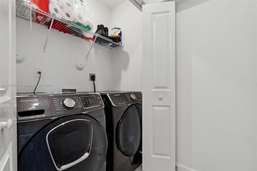 Property with washer and dryer