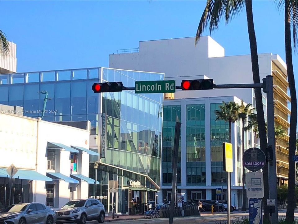 Lincoln Road for shopping and dining