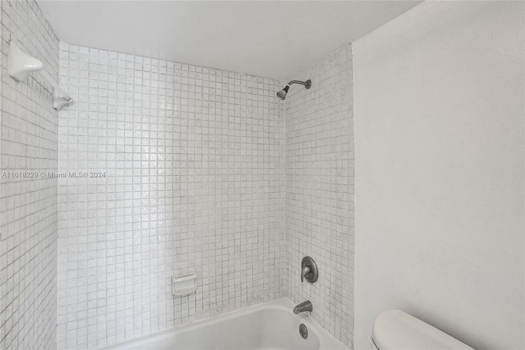 Primary Bath Tub and Shower