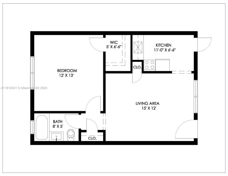 Recently Rented: $1,750 (1 beds, 1 baths, 548 Square Feet)