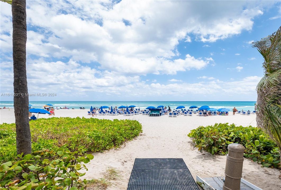 Entrance to the Beach