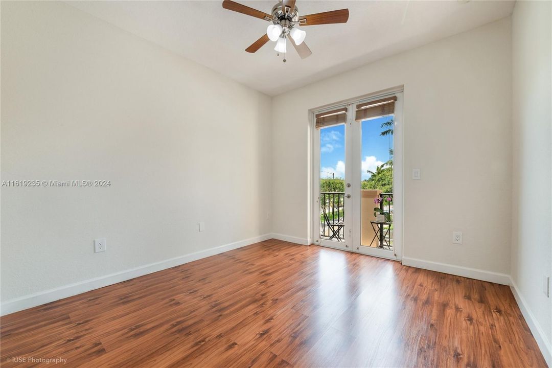 Second Bedroom with Balcony - Upstairs