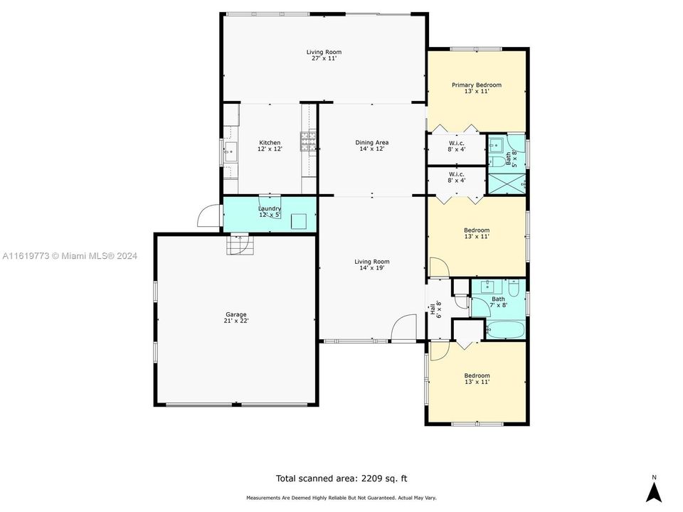Recently Sold: $1,385,000 (3 beds, 2 baths, 1616 Square Feet)