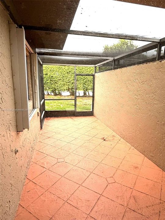 patio off dining room