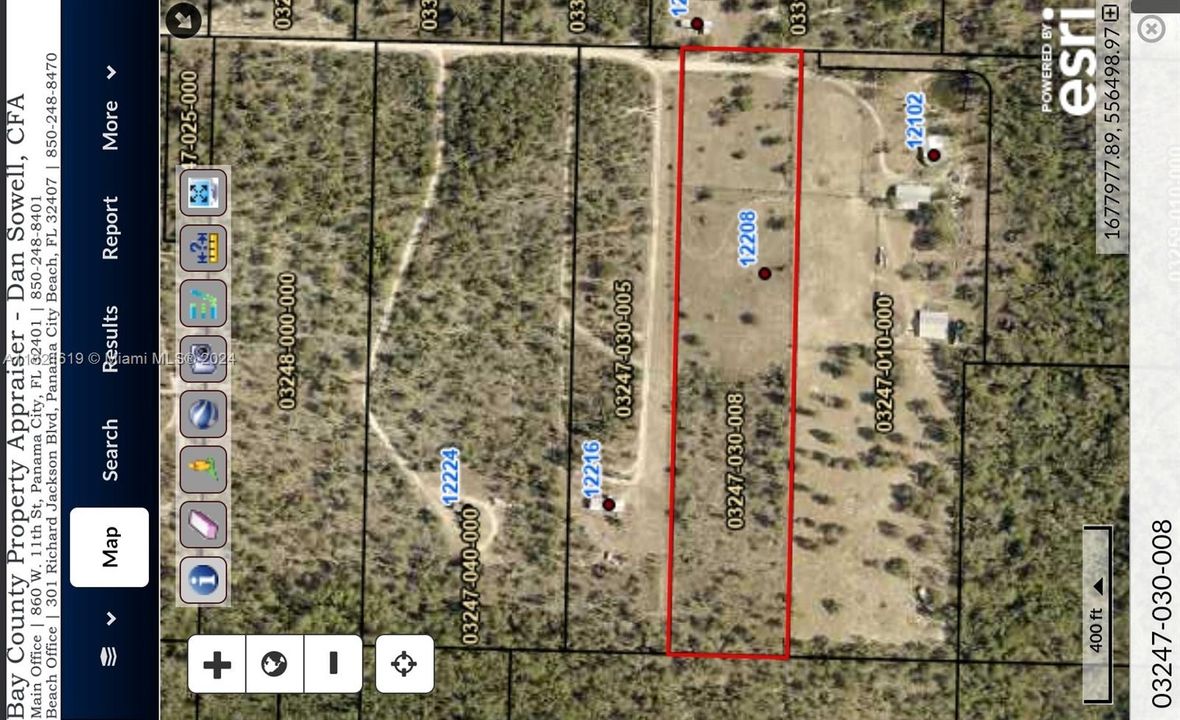 Vendido Recientemente: $65,000 (8.16 acres)