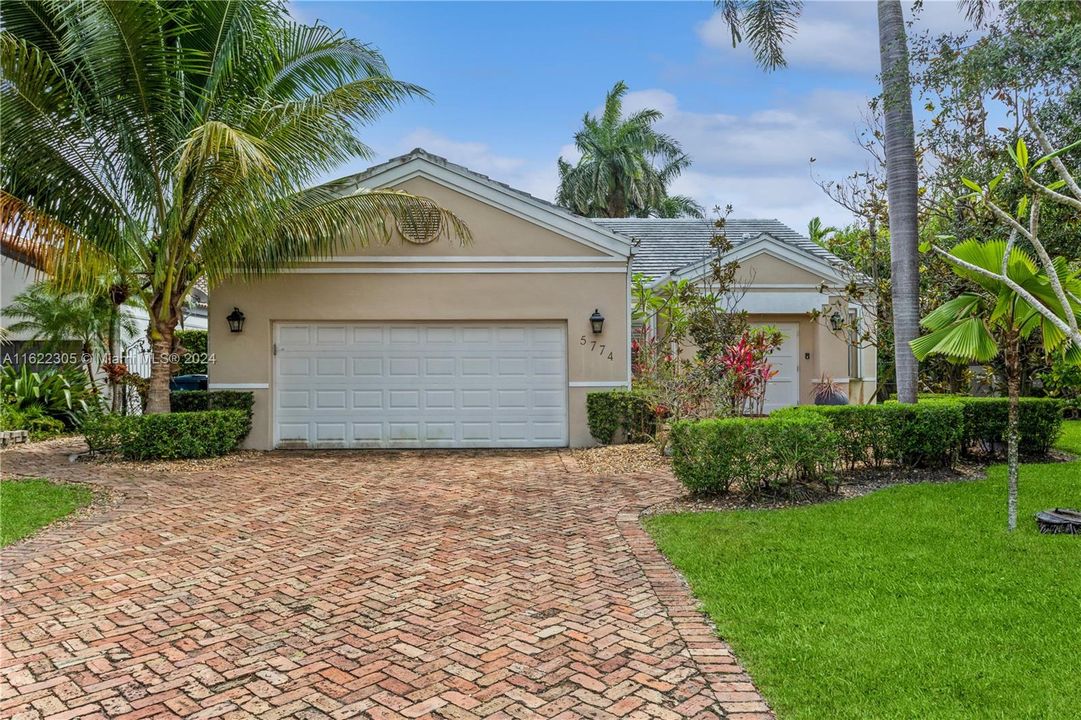 Garage View and Driveway