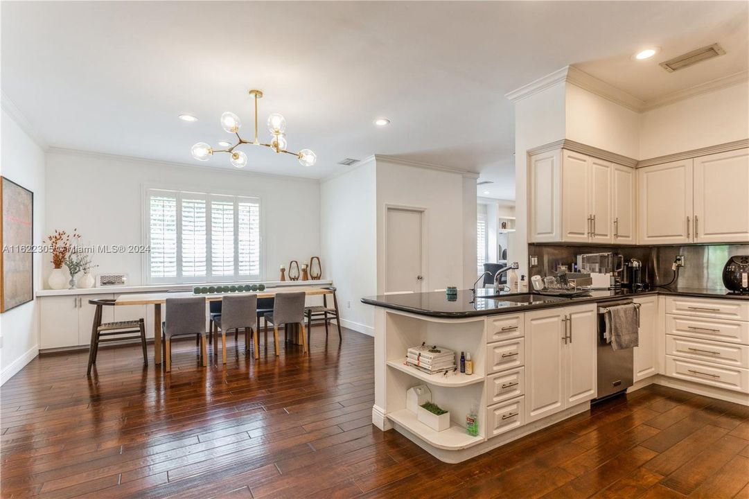 Kitchen View and Dinning