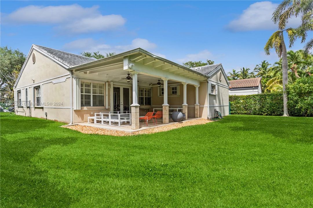 Large Yard area view to Terrace