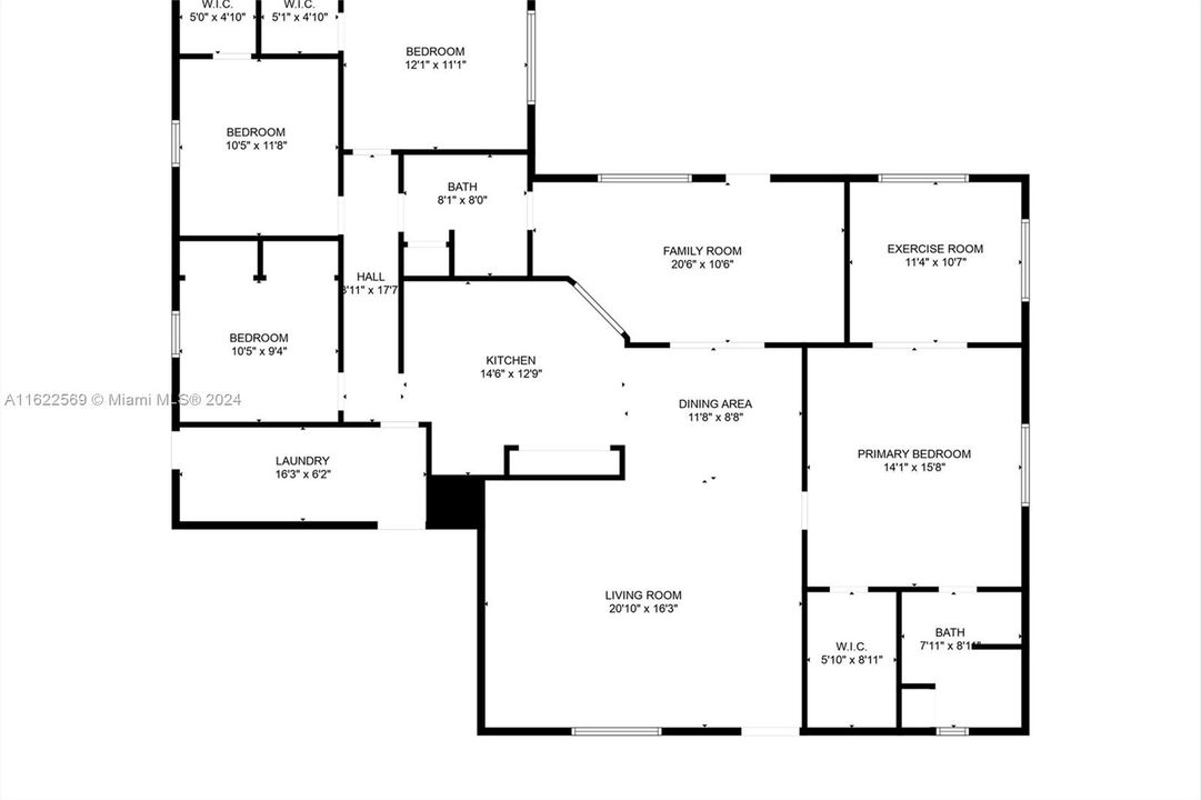 На продажу: $625,000 (5 спален, 4 ванн, 3067 Квадратных фут)