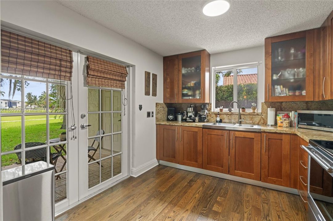 Ease through the french doors to the Golf Course!