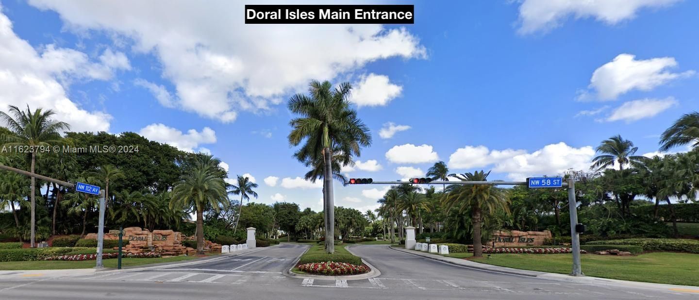 Aerial of Doral Isles Clubhouse Facility