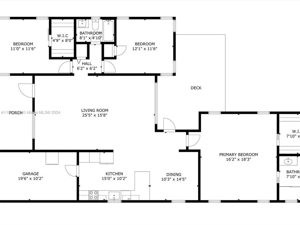 Activo con contrato: $1,499,000 (3 camas, 2 baños, 1721 Pies cuadrados)