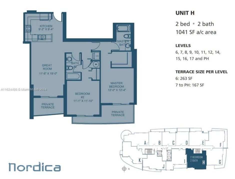 На продажу: $645,000 (2 спален, 2 ванн, 1041 Квадратных фут)