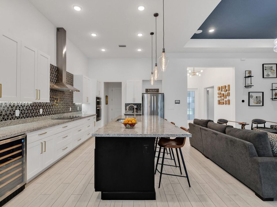 Dream Kitchen with Oversized Island