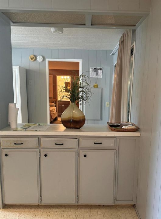View through Kitchen