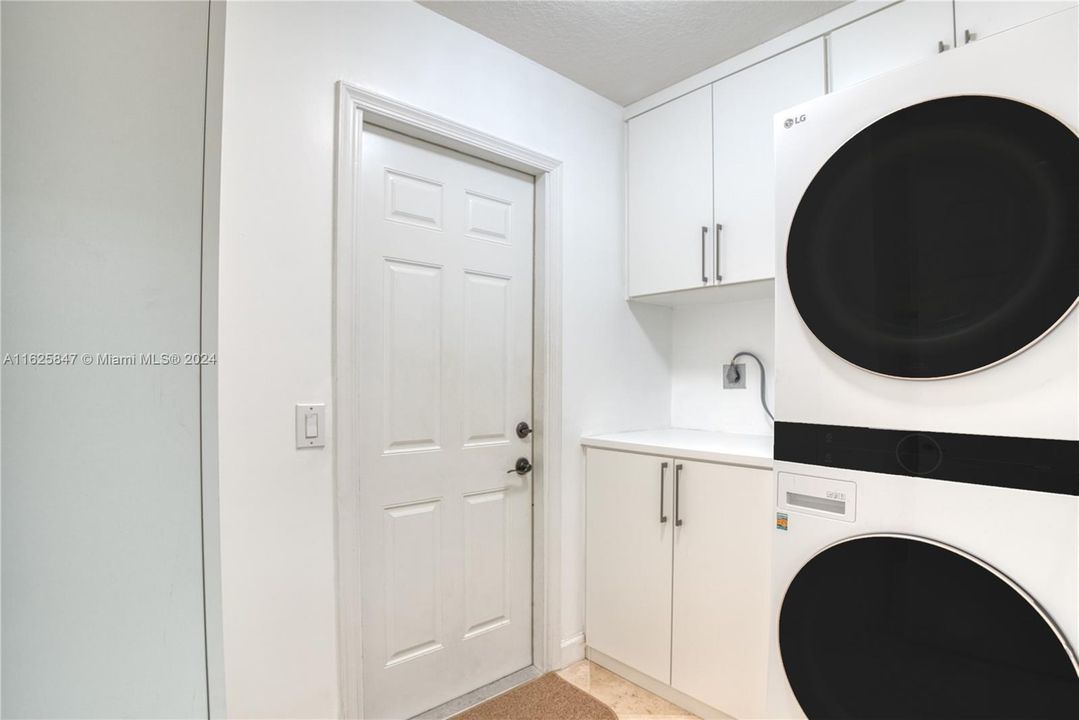 Indoor Laundry room