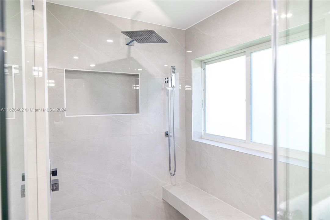 Master bathroom, double vanity, large shower and standalone tub