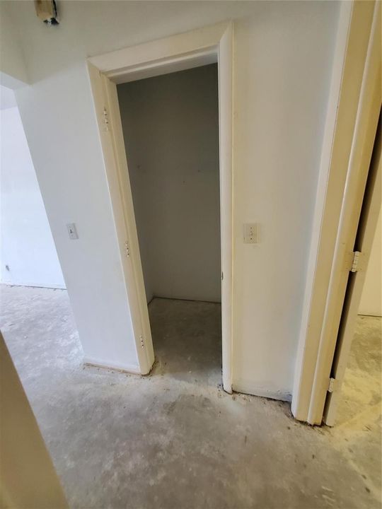 Large linen closet