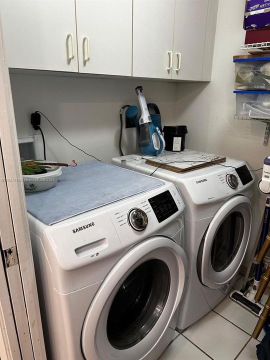 Washer and Dryer