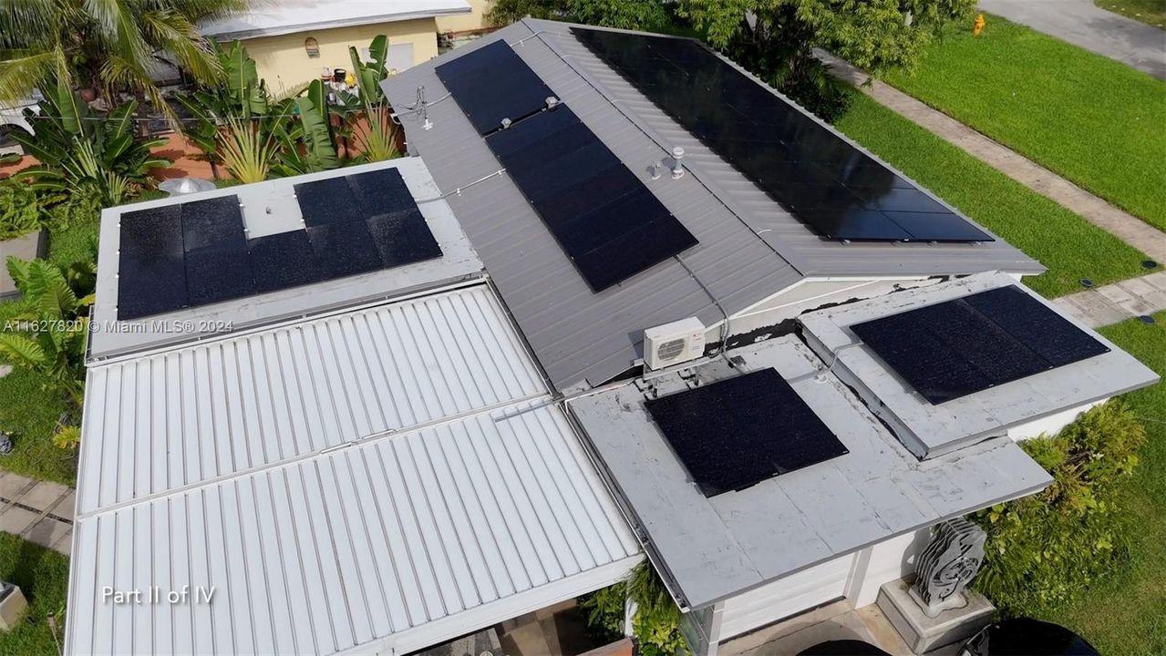 ROOF AND SOLAR PANELS