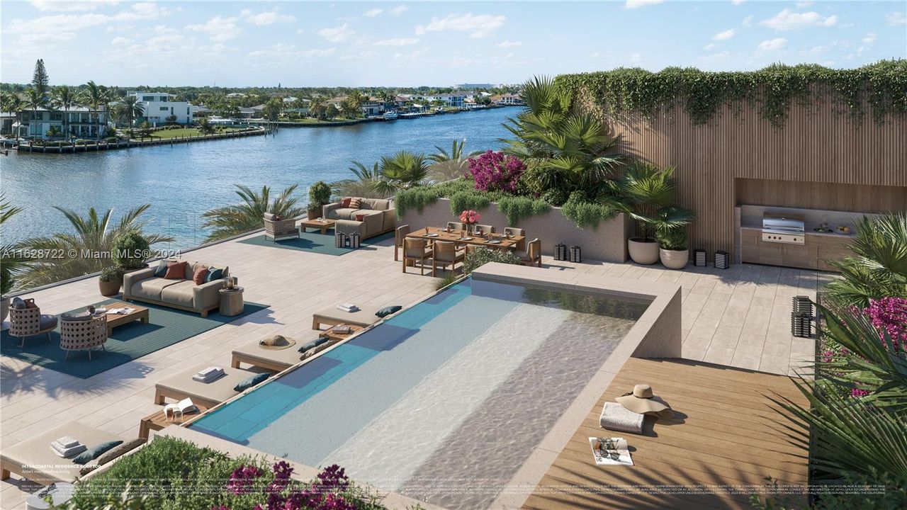 Intracoastal Building Residence Rooftop