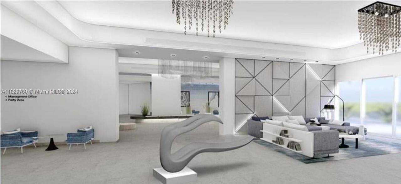 Artist rendering of new lobby