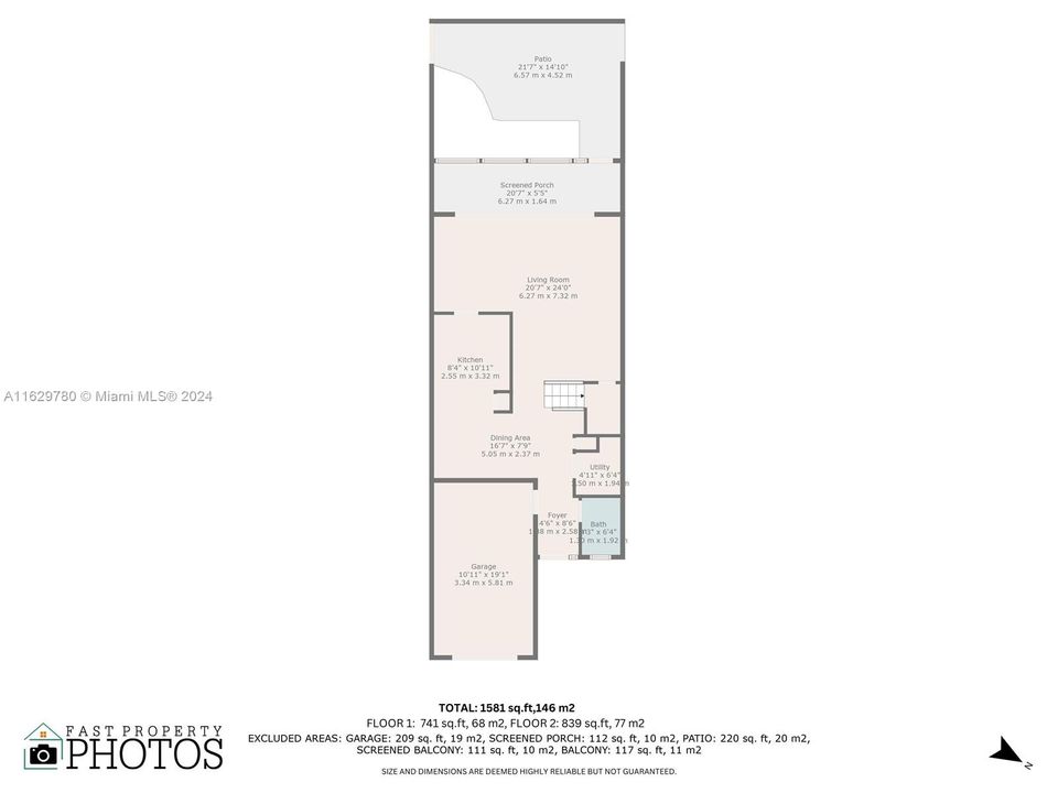 最近售出: $325,000 (3 贝兹, 2 浴室, 1581 平方英尺)