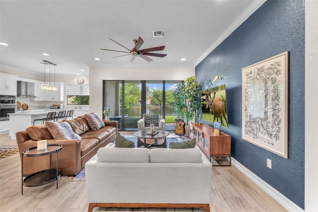 Living Area from Front Door (Notice Lake View)