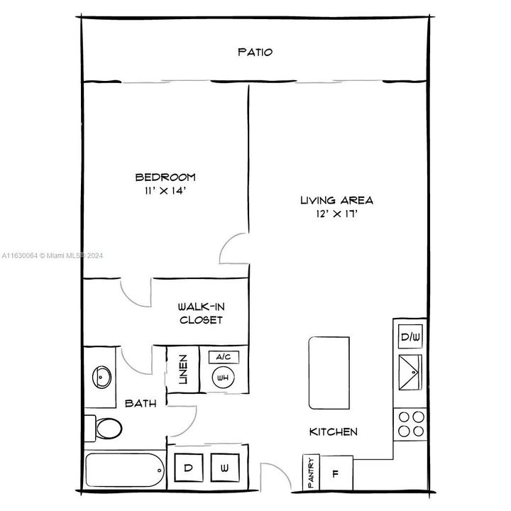 Recently Rented: $2,138 (1 beds, 1 baths, 750 Square Feet)