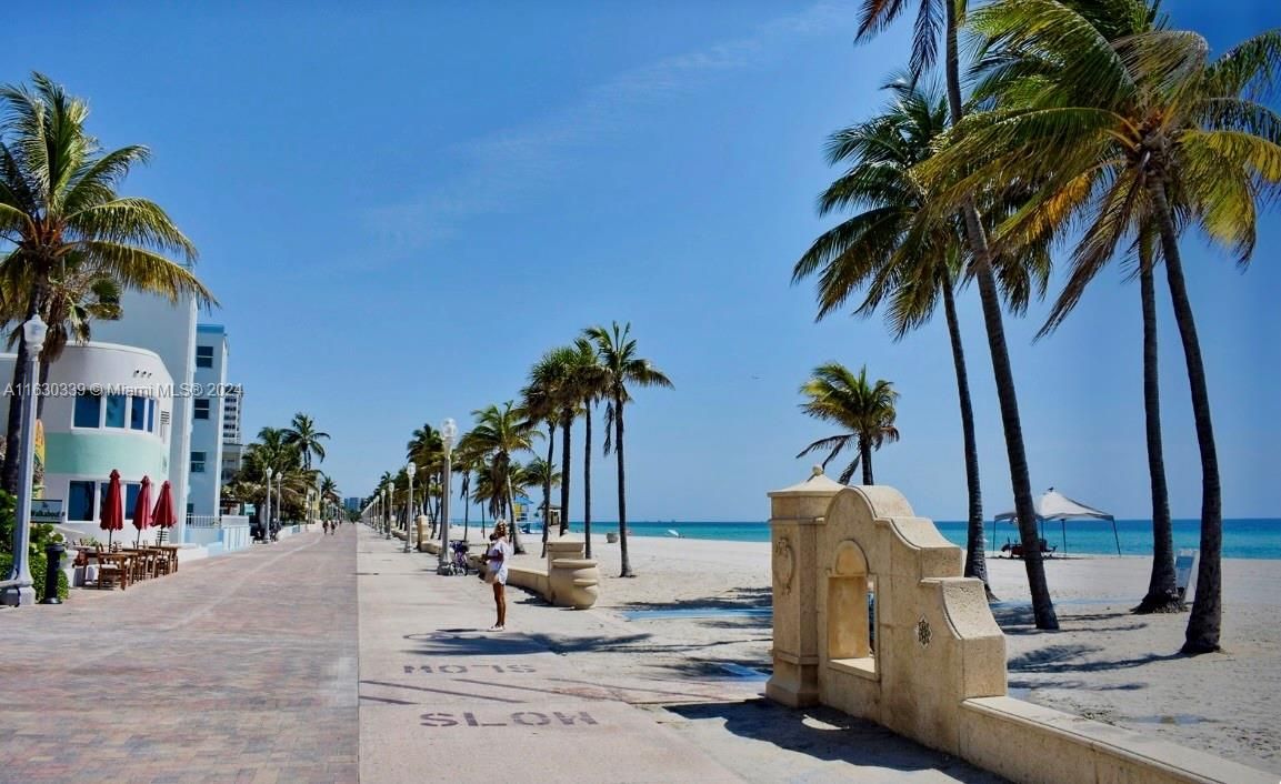 Hollywood Beach 2.5 mile away