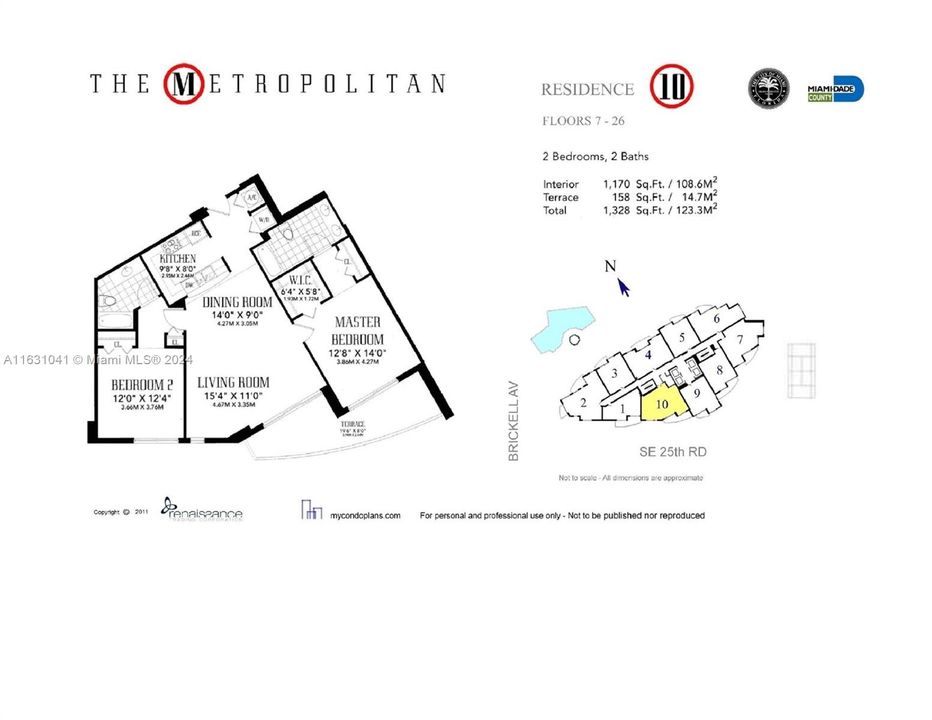 En Venta: $739,000 (2 camas, 2 baños, 1170 Pies cuadrados)