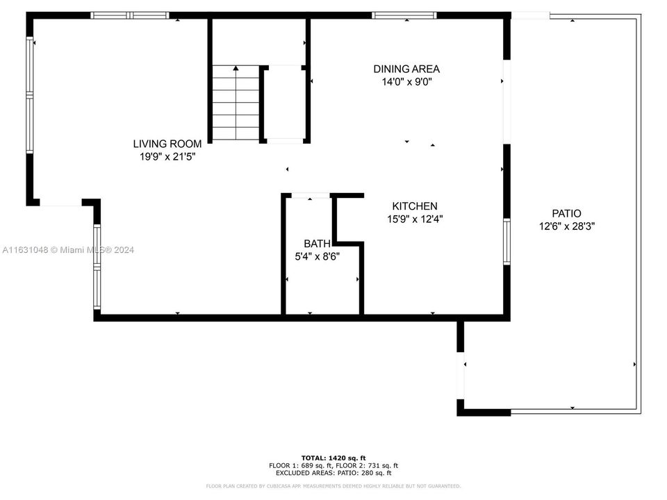 Active With Contract: $2,950 (3 beds, 2 baths, 1611 Square Feet)