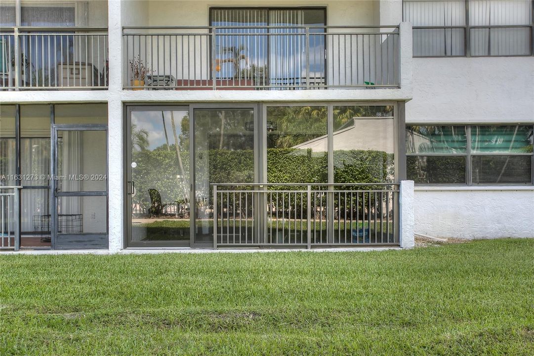 Enclosed Hurricane Impact Balcony