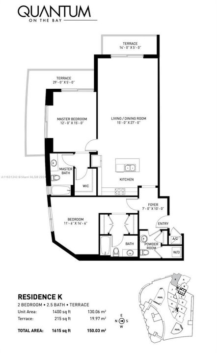 Recently Rented: $4,600 (2 beds, 2 baths, 1400 Square Feet)