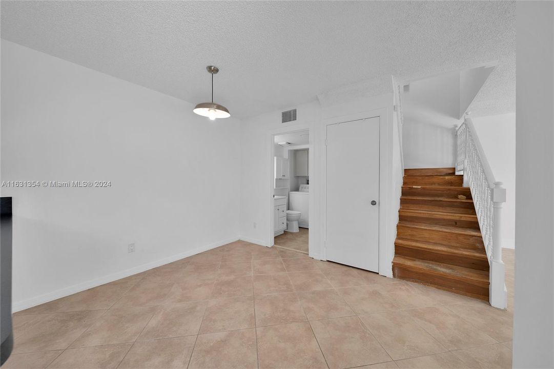 Eat-in-Kitchen Stair to Second Floor