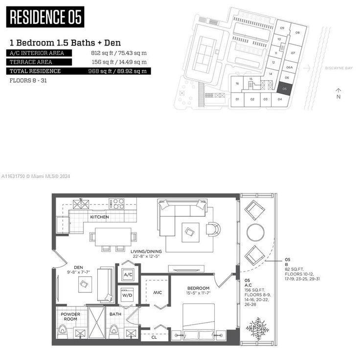 Recently Rented: $3,800 (1 beds, 1 baths, 725 Square Feet)