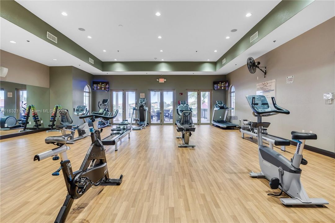 Clubhouse Exercise Room