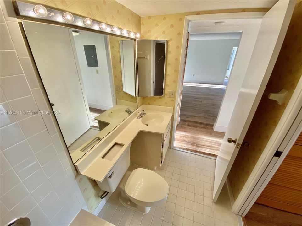 2nd bedroom's bathroom and also the guest restroom