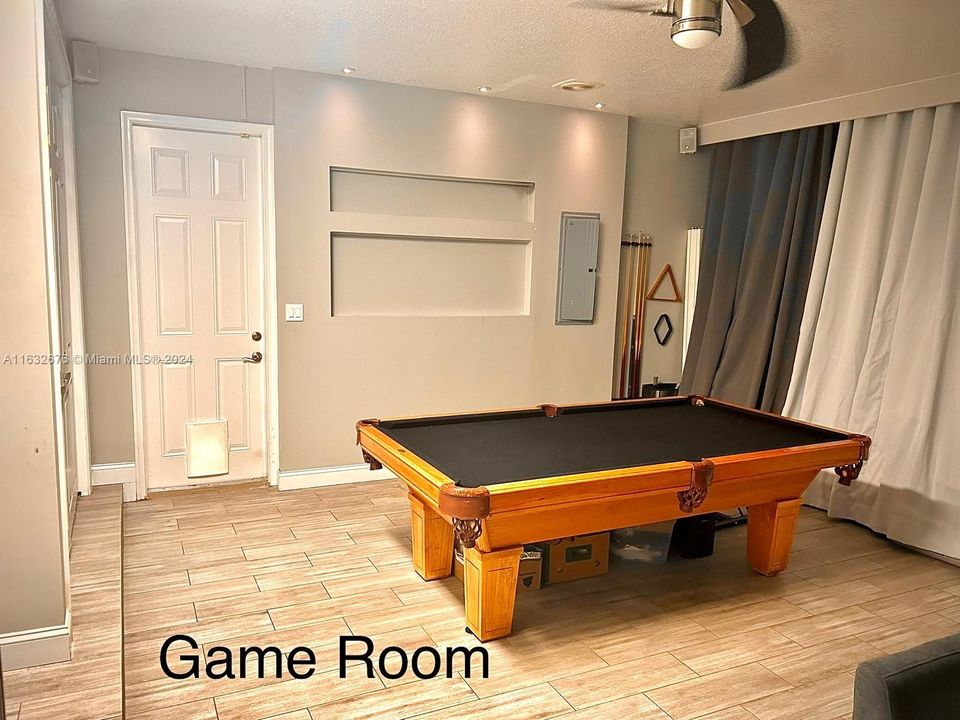 Garage Delete for Game Room