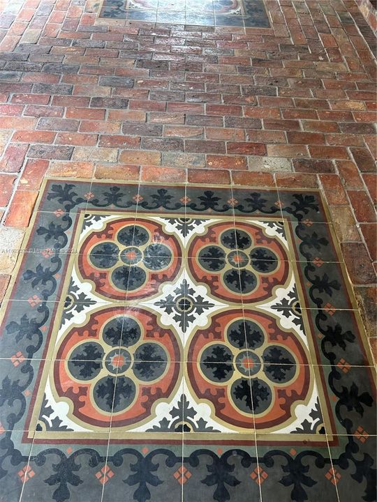 One of several floor design