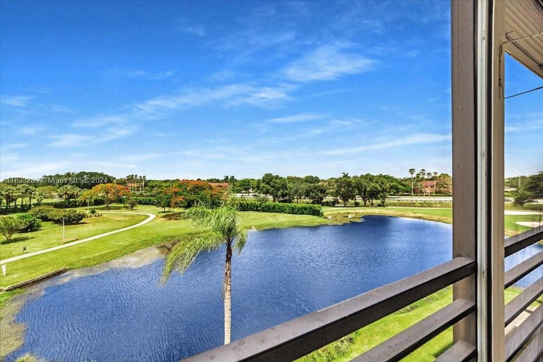 View Overlooking Community Lake